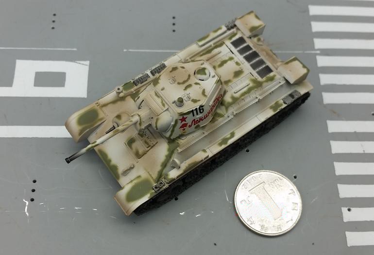 TRUMPETER 1:72 World War II Soviet T-34/76 tank model Favorite military model 36269