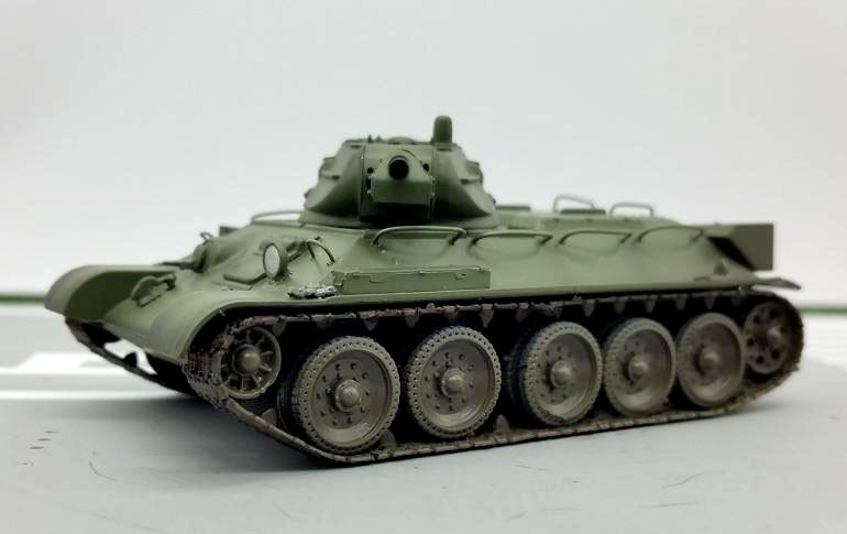 Genuine TRUMPETER 1:72 World War II Soviet 34-76 T medium tank model The eastern front 1942 Rare static model 36265