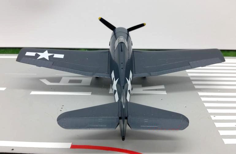 Genuine TRUMPETER 1:72 American F6F fighter model in World War II CVG-15 1944 37299 Static collection model