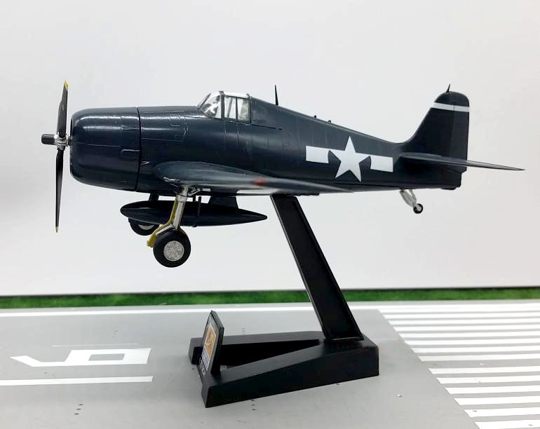 Genuine TRUMPETER 1:72 American F6F fighter model in World War II CVG-15 1944 37299 Static collection model