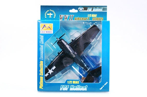 Genuine TRUMPETER 1:72 American F6F fighter model in World War II CVG-15 1944 37299 Static collection model