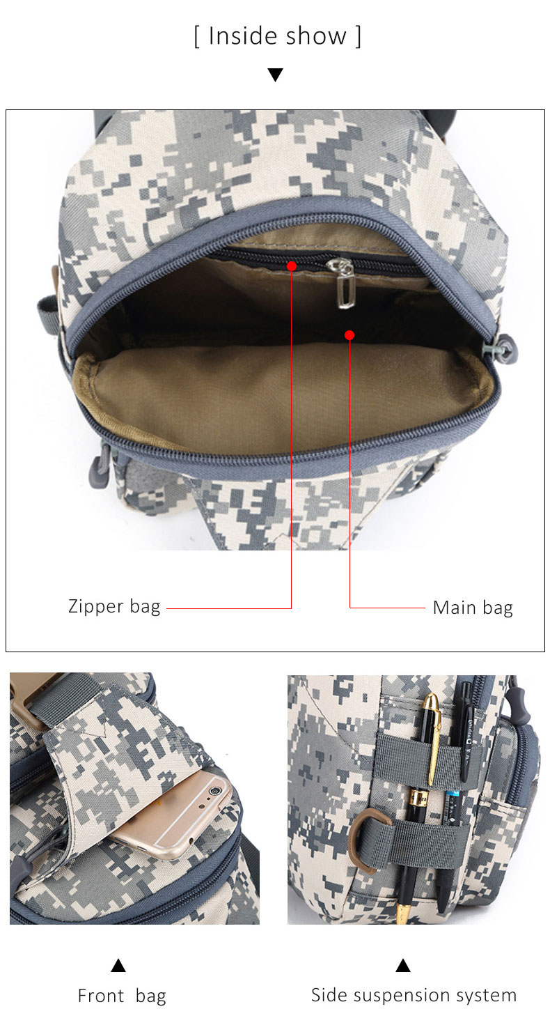 Outdoor Military Tactical Backpack Top Oxford Shoulder Crossbody Bag Camping Trekking Travel Camouflage Bag Hiking Hunting Back Outdoor Military Tactical Backpack Top Oxford Shoulder Crossbody Bag Camping Trekking Travel Camouflage Bag Hiking Hunting Back