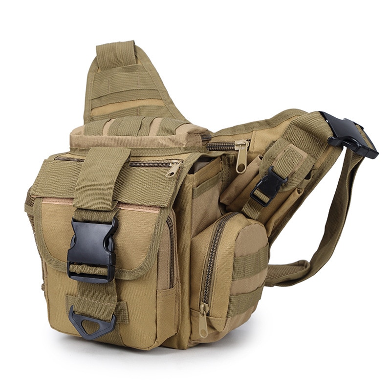 Outdoor Tactical Pouch 600D Men's Military Bag Molle Army Sport Shoulder Bag Hiking Travel Climbing Bags Pack 5 Colors