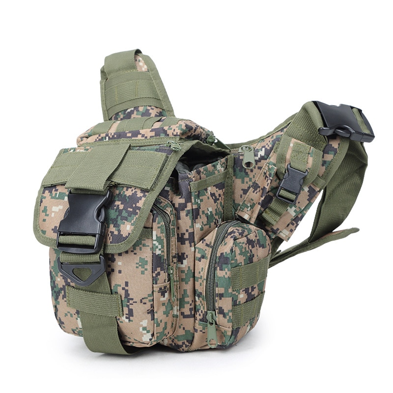Outdoor Tactical Pouch 600D Men's Military Bag Molle Army Sport Shoulder Bag Hiking Travel Climbing Bags Pack 5 Colors