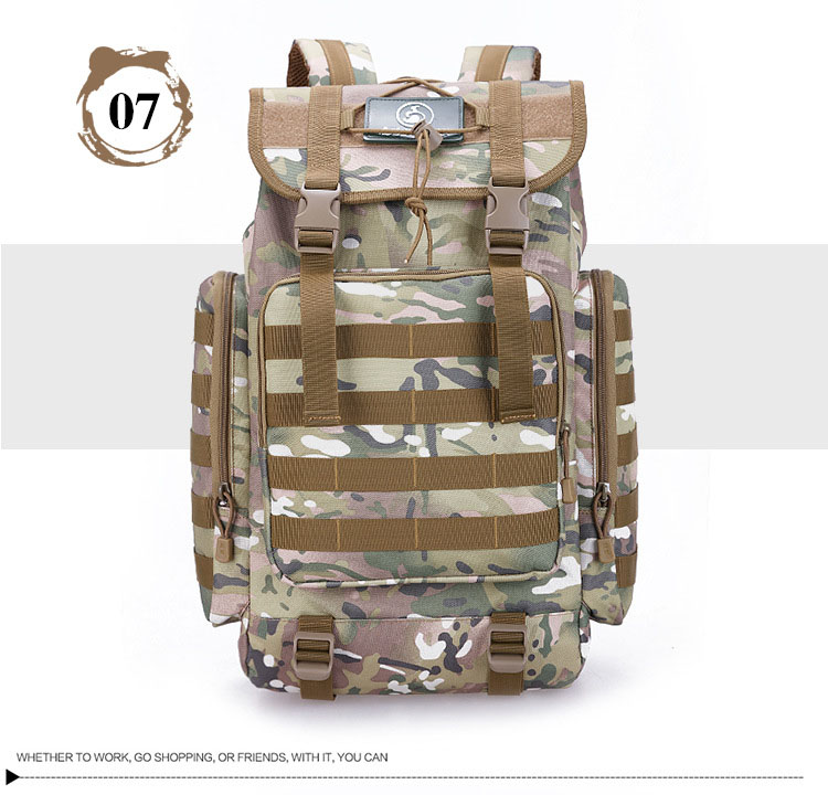 Hot 40L Tactical Molle Shoulder Bag Military Camping Hunting Bags Travel Rucksack Outdoor Multifunctional Climbing Backpack Hot 40L Tactical Molle Shoulder Bag Military Camping Hunting Bags Travel Rucksack Outdoor Multifunctional Climbing Backpack