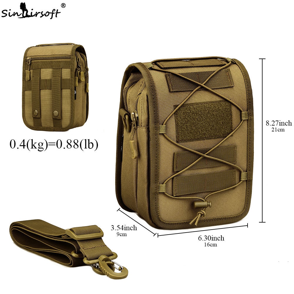 Tactical Military Messenger Bag Shoulder Nylon Outdoor Sport Fishing Camping Crossbody Mutil-function Molle Pouch Bags Mochila Tactical Military Messenger Bag Shoulder Nylon Outdoor Sport Fishing Camping Crossbody Mutil-function Molle Pouch Bags Mochila