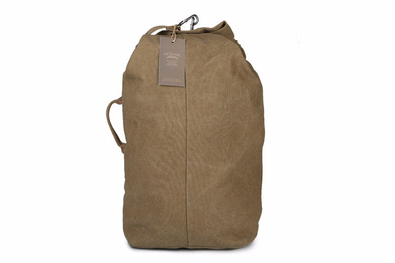 Men Outdoor Bacpkack Luggage Travel Large Army Bucket Bag Multifunctional Military Canvas Backpacks Sports Shoulder Bags XA188WA