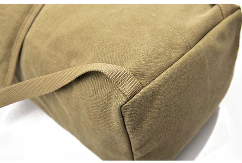 Men Outdoor Bacpkack Luggage Travel Large Army Bucket Bag Multifunctional Military Canvas Backpacks Sports Shoulder Bags XA188WA