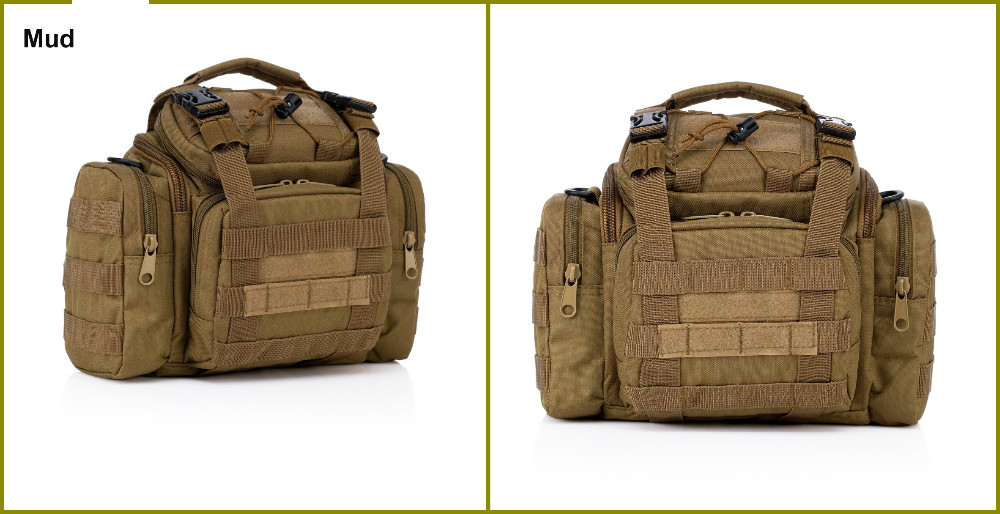 Outdoors Sport Portable Molle Tactical Bag 600D Oxford Multifunction SLR Camera Carry Bag Waist Hand Shoulder Bag Military fans