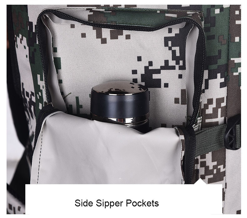 100L Military Molle Army Bag Camping Backpack Tactical Large Backpacks Hiking Travel Outdoor Sports Bags Rucksack Mohila XA658WA