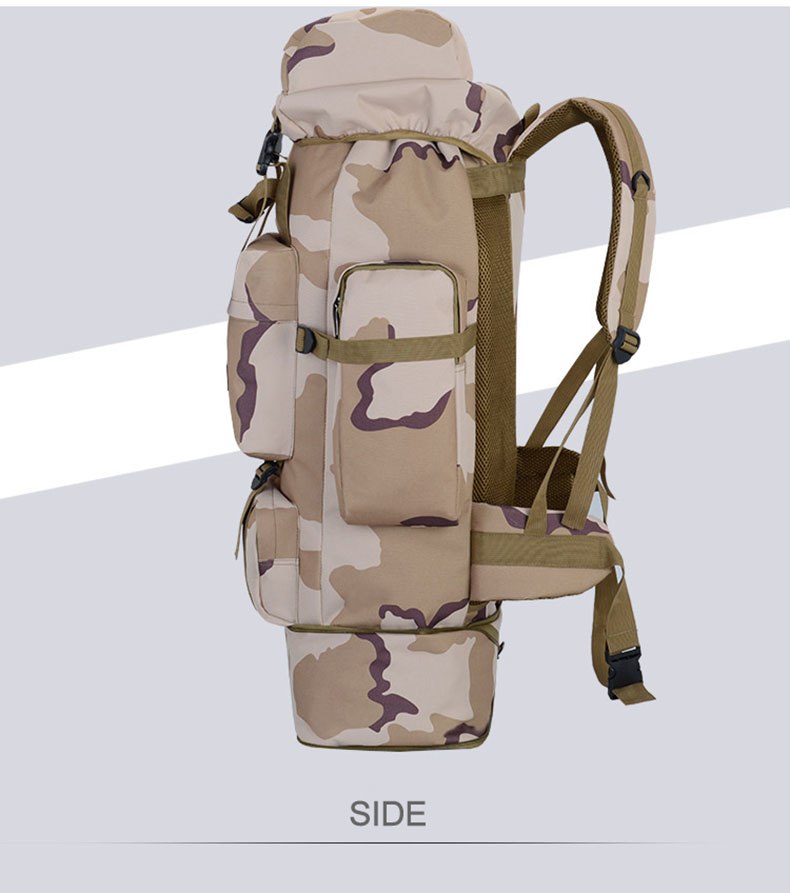70L 85L Tactical Bag Military Backpack Mountaineering Men Travel Outdoor Sport Bags Molle Hunting Camping Rucksack 2019 XA686WA