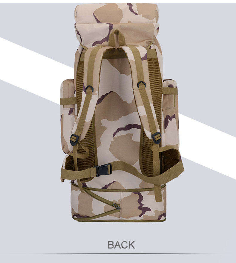 70L 85L Tactical Bag Military Backpack Mountaineering Men Travel Outdoor Sport Bags Molle Hunting Camping Rucksack 2019 XA686WA
