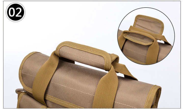 Men Outdoor Tactical Bag Molle Messenger Bags Military Camouflage Single Shoulder Belt Sack For Sports Toolkit Handbag XA158WA