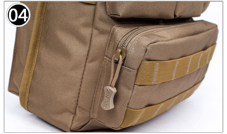 Men Outdoor Tactical Bag Molle Messenger Bags Military Camouflage Single Shoulder Belt Sack For Sports Toolkit Handbag XA158WA