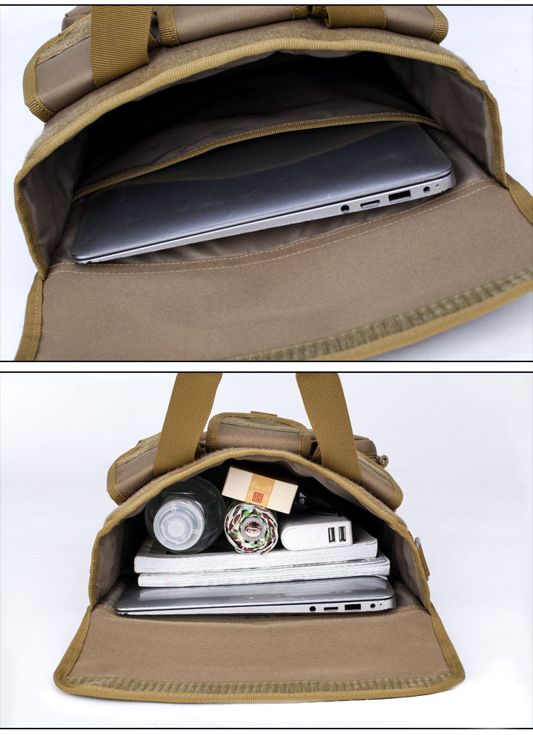 Men Outdoor Tactical Bag Molle Messenger Bags Military Camouflage Single Shoulder Belt Sack For Sports Toolkit Handbag XA158WA