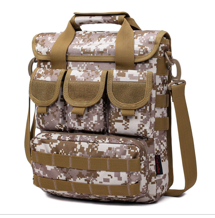 Men Outdoor Tactical Bag Molle Messenger Bags Military Camouflage Single Shoulder Belt Sack For Sports Toolkit Handbag XA158WA
