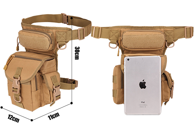 Tactical Waist Bag Drop Leg Bags Tool Fanny Camping Hiking Trekking Military Shoulder Saddle Nylon Multi-function Pack XA618WA Tactical Waist Bag Drop Leg Bags Tool Fanny Camping Hiking Trekking Military Shoulder Saddle Nylon Multi-function Pack XA618WA