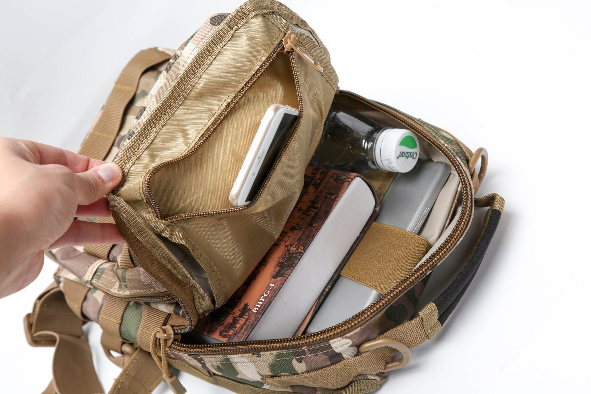 2018 New Outlife Hotsale 800D Military Tactical Backpack Shoulder Camping Hiking Camouflage Bag Hunting Backpack Utility