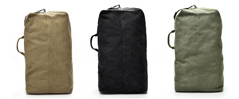 Large Capacity Travel Climbing Bag Tactical Military Backpack Women Army Bags Canvas Bucket Bag Shoulder Sports Bag Male XA208WD