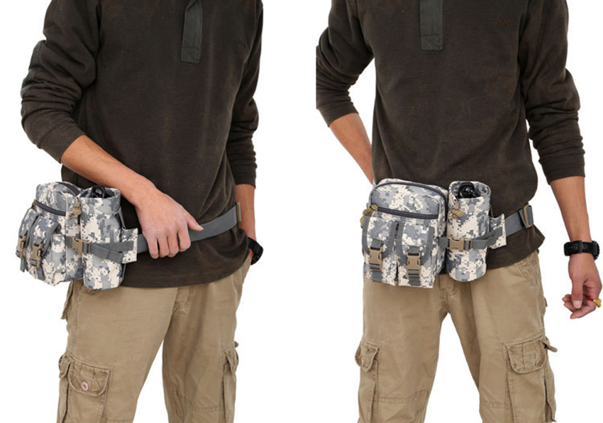 Outdoor Military Tactical Shoulder Bag Waterproof Oxford Molle Camping Hiking Pouch Kettle Bag bolsillo Waist Pack Bag 6 colors Outdoor Military Tactical Shoulder Bag Waterproof Oxford Molle Camping Hiking Pouch Kettle Bag bolsillo Waist Pack Bag 6 colors