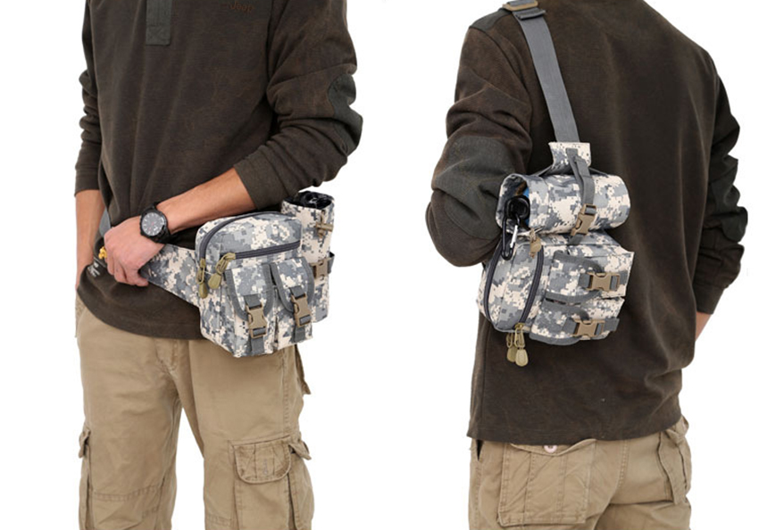 Outdoor Military Tactical Shoulder Bag Waterproof Oxford Molle Camping Hiking Pouch Kettle Bag bolsillo Waist Pack Bag 6 colors Outdoor Military Tactical Shoulder Bag Waterproof Oxford Molle Camping Hiking Pouch Kettle Bag bolsillo Waist Pack Bag 6 colors