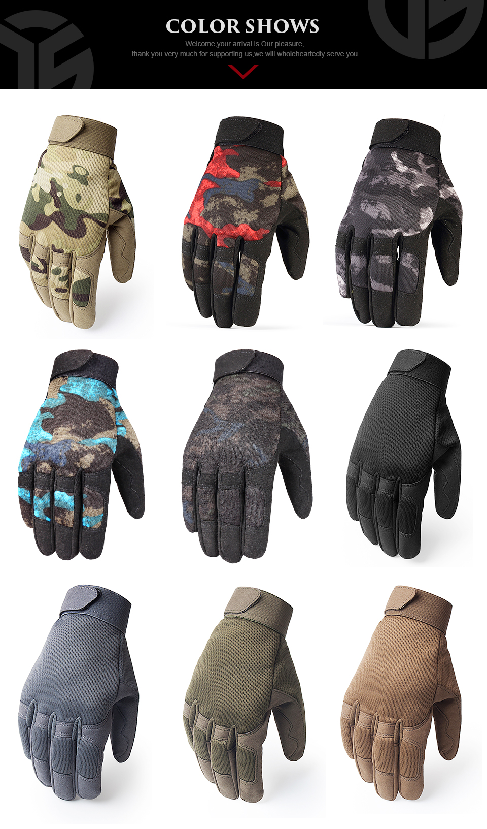 New Premium Breathable General Multicam Camouflage Tactical Army Military Work Bicycle Airsoft Shooting Gear Full Finger Gloves New Premium Breathable General Multicam Camouflage Tactical Army Military Work Bicycle Airsoft Shooting Gear Full Finger Gloves