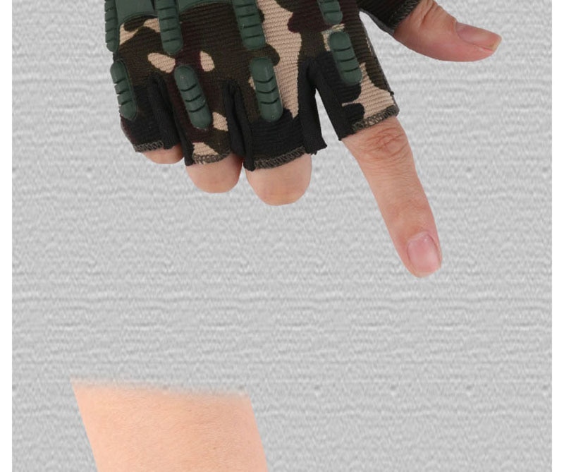 5-13 Years old Kids Tactical Fingerless Gloves Military Armed Anti-Skid Rubber Knuckle Black Half Finger Boys Children Gloves 5-13 Years old Kids Tactical Fingerless Gloves Military Armed Anti-Skid Rubber Knuckle Black Half Finger Boys Children Gloves