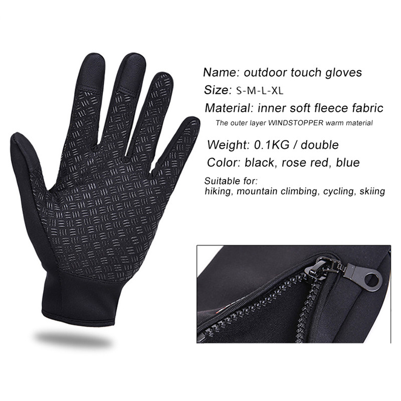 Details about   Men Classic Winter Leather Gloves Touch Screen Army Gloves Tacticos Accessories