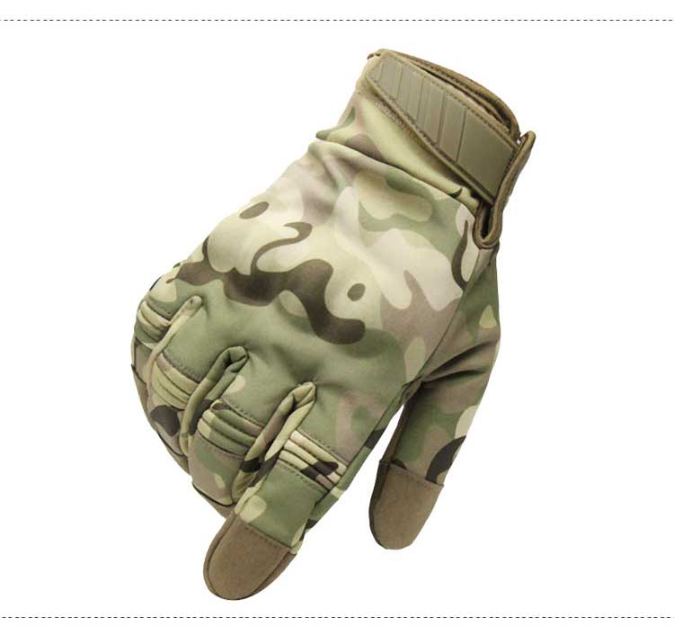 New Camouflage Tactical Touch Gloves Army waterproof Paintball Shooting Military Gloves Airsoft Anti-Skid Full Finger Gloves