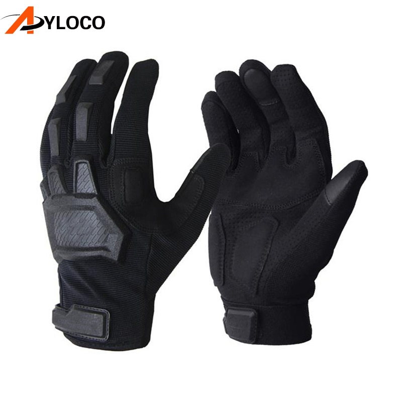 Tactical Touch gloves Airsoft Paintball Military gloves Men Army Special Forces Antiskid Bicycle Full Finger Gym Gloves