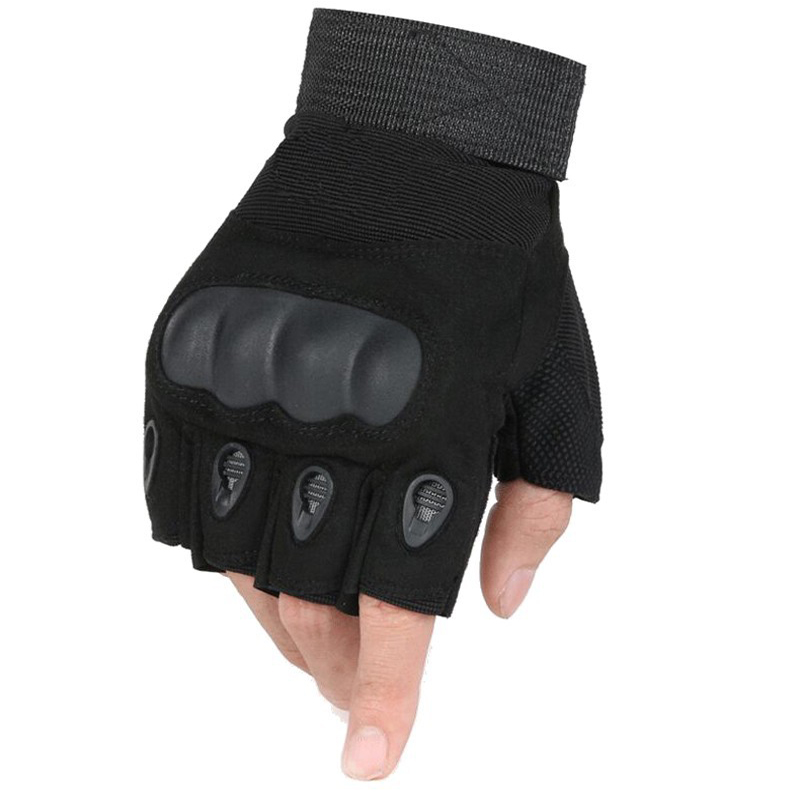 Tactical Gloves Military Outdoor Sports Shooting Airsoft Fingerless ...