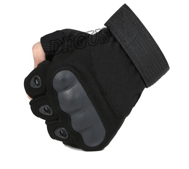 New Army Tactical Gloves Military Outdoor Sports Shooting Airsoft Fingerless Gloves Motorcross Hard Knuckle Half Finger Gloves