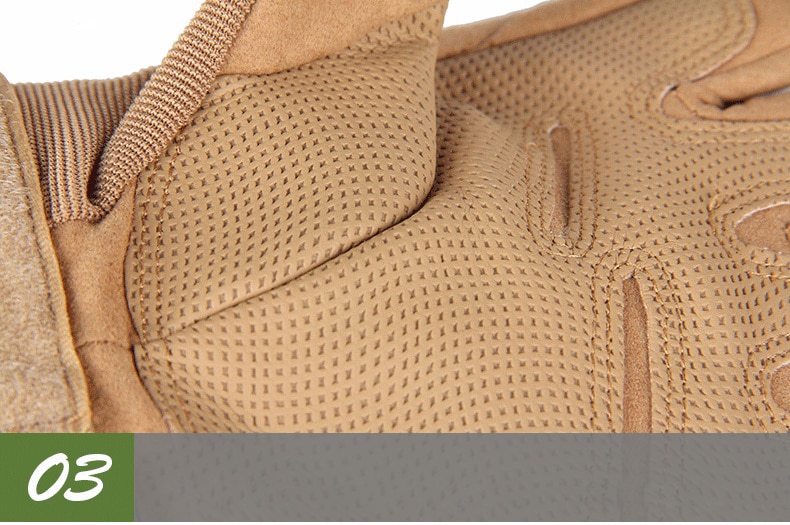 S.ARCHON US Army Tactical Fingerless Gloves Men Anti-Skid Half Finger Military Shooting Mittens Male SWAT Fighting Combat Glove