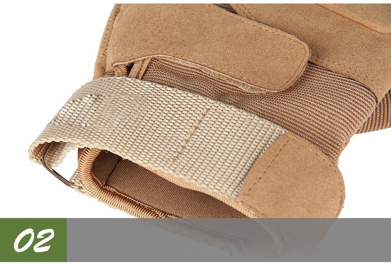 S.ARCHON US Army Tactical Fingerless Gloves Men Anti-Skid Half Finger Military Shooting Mittens Male SWAT Fighting Combat Glove