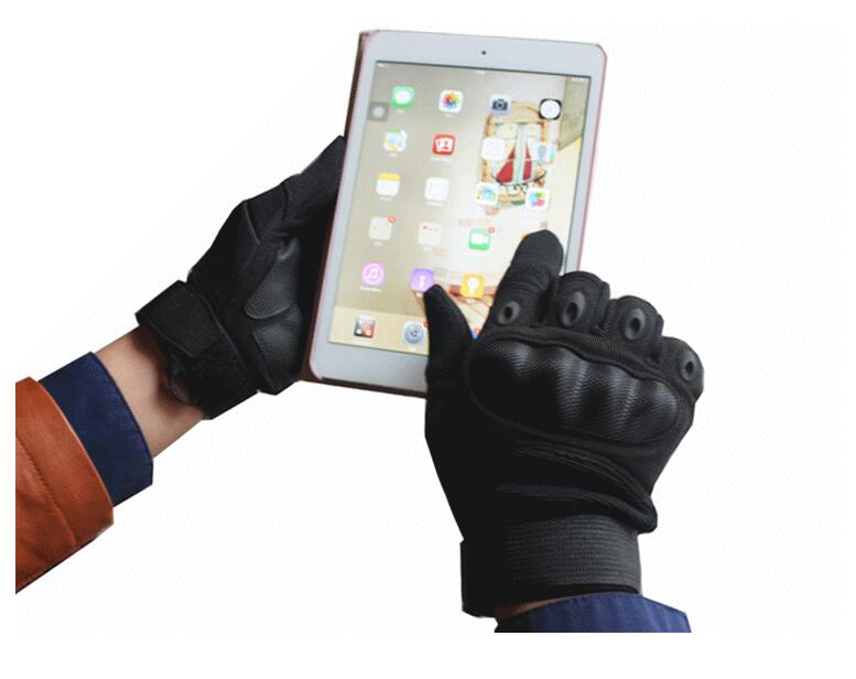 Touch Screen Military Tactical Gloves Army Paintball Shooting Airsoft Combat Anti-Skid Hard Knuckle Full Finger Gloves Men Women