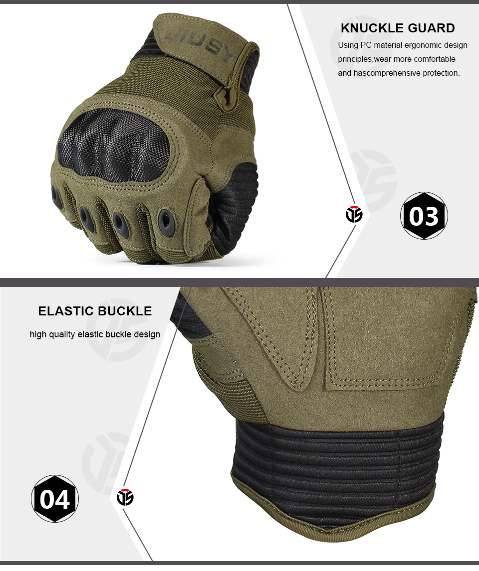 Touch Screen Army Military Tactical Gloves Paintball Airsoft Shooting Combat Anti-Skid Bicycle Hard Knuckle Full Finger Gloves