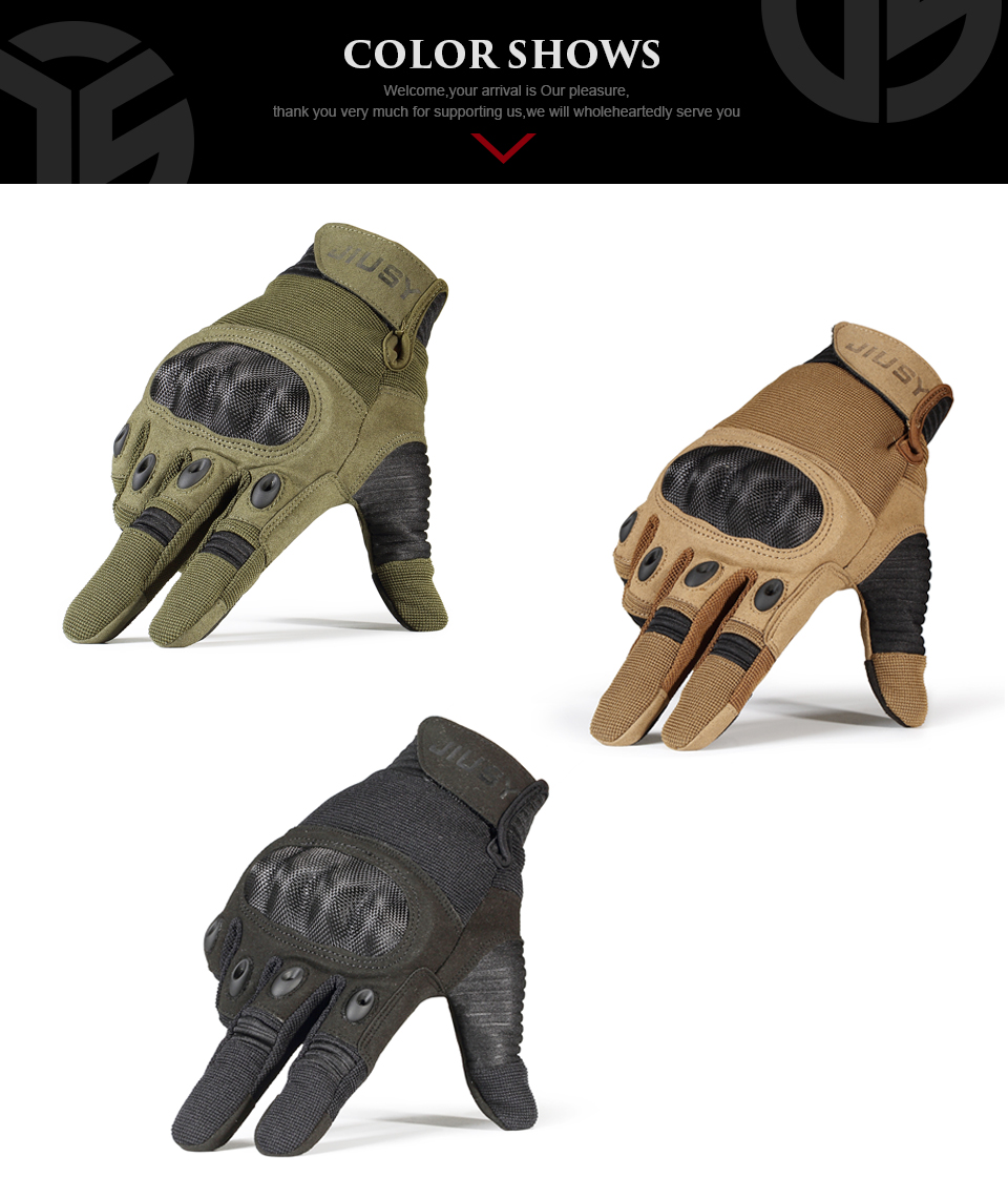 Touch Screen Army Military Tactical Gloves Paintball Airsoft Shooting Combat Anti-Skid Bicycle Hard Knuckle Full Finger Gloves