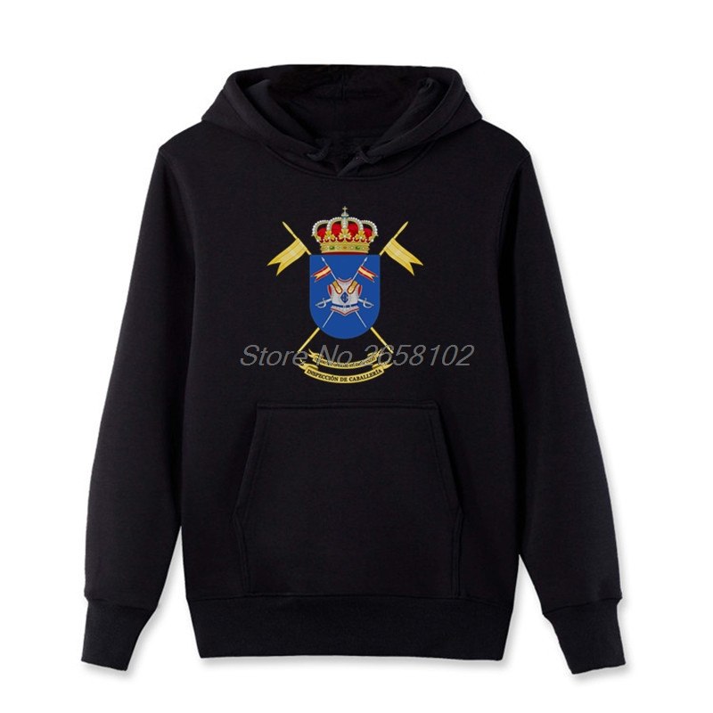 Fashion Spain Army Military Logo hoodies Spanish Air Force Sweatshirts Cool Hip Hop Tops Coat Casual Harajuku Streetwear
