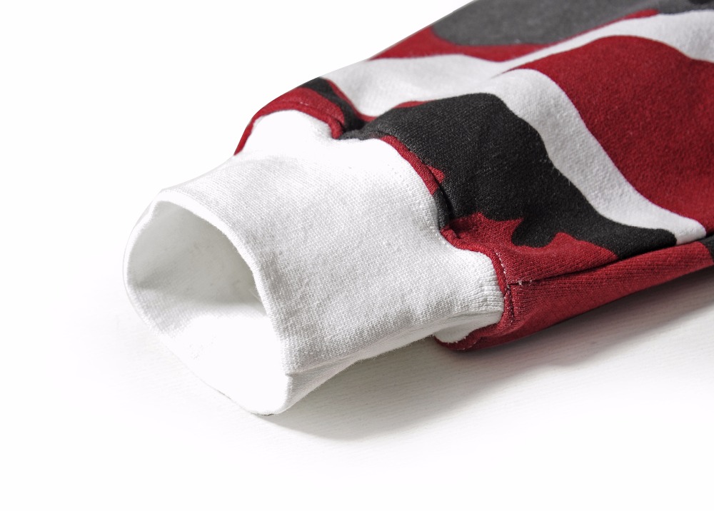 HIPFANDI Camouflage Hoodies Men 2017 New Arrival Sweatshirt Men Camo Hoody Hip Hop Autumn Winter Cotton Military Hoody Size M-XL