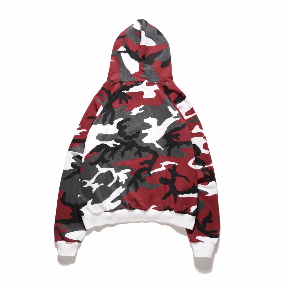 HIPFANDI Camouflage Hoodies Men 2017 New Arrival Sweatshirt Men Camo Hoody Hip Hop Autumn Winter Cotton Military Hoody Size M-XL