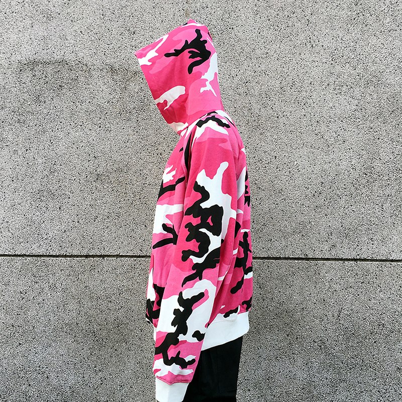 HIPFANDI Camouflage Hoodies Men 2017 New Arrival Sweatshirt Men Camo Hoody Hip Hop Autumn Winter Cotton Military Hoody Size M-XL