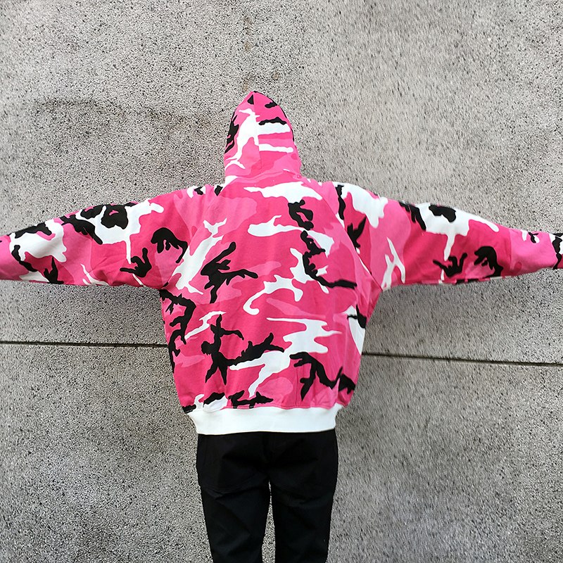 HIPFANDI Camouflage Hoodies Men 2017 New Arrival Sweatshirt Men Camo Hoody Hip Hop Autumn Winter Cotton Military Hoody Size M-XL