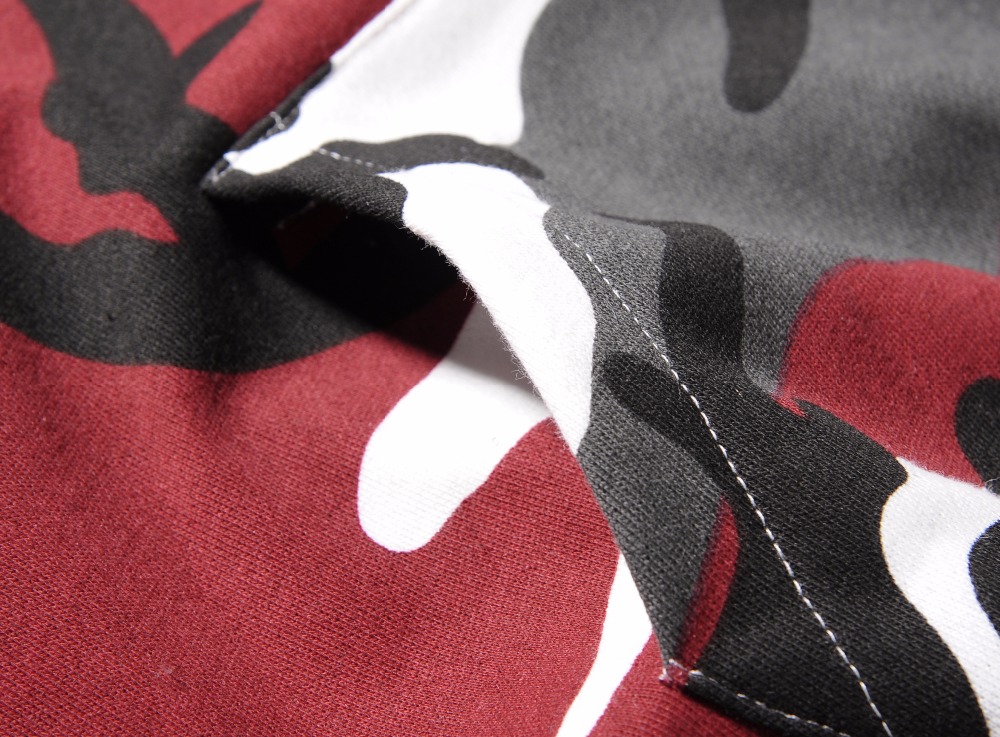 HIPFANDI Camouflage Hoodies Men 2017 New Arrival Sweatshirt Men Camo Hoody Hip Hop Autumn Winter Cotton Military Hoody Size M-XL