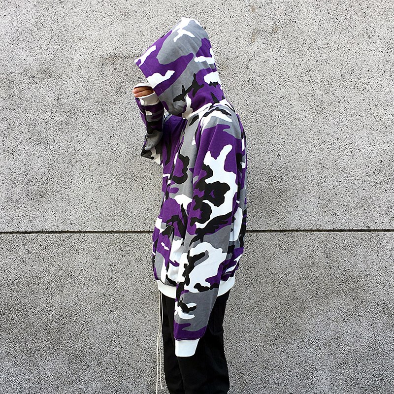 HIPFANDI Camouflage Hoodies Men 2017 New Arrival Sweatshirt Men Camo Hoody Hip Hop Autumn Winter Cotton Military Hoody Size M-XL