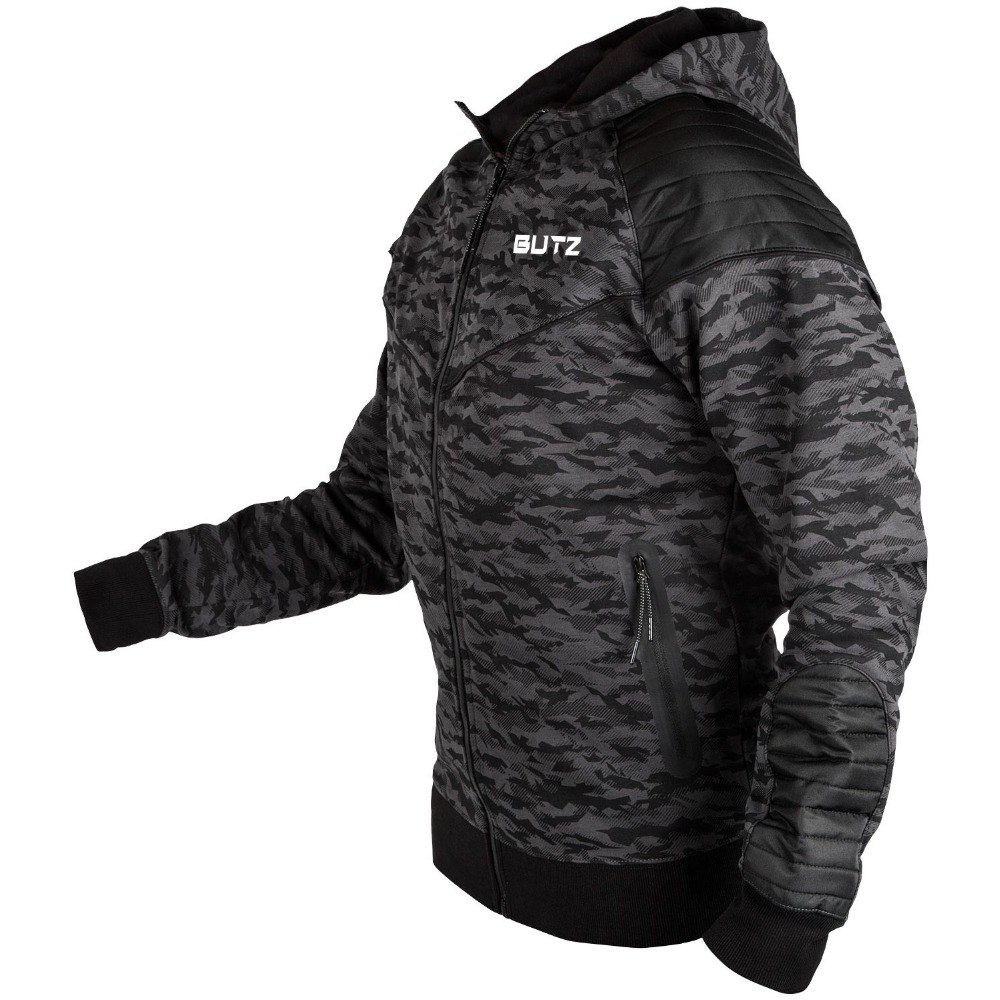 Mens Hooded Camouflage Jackets Long Sleeve Running Gyms Hooded Sport wear Army Sweatshirt Male Hooded Zipper Joggers Tracksuit