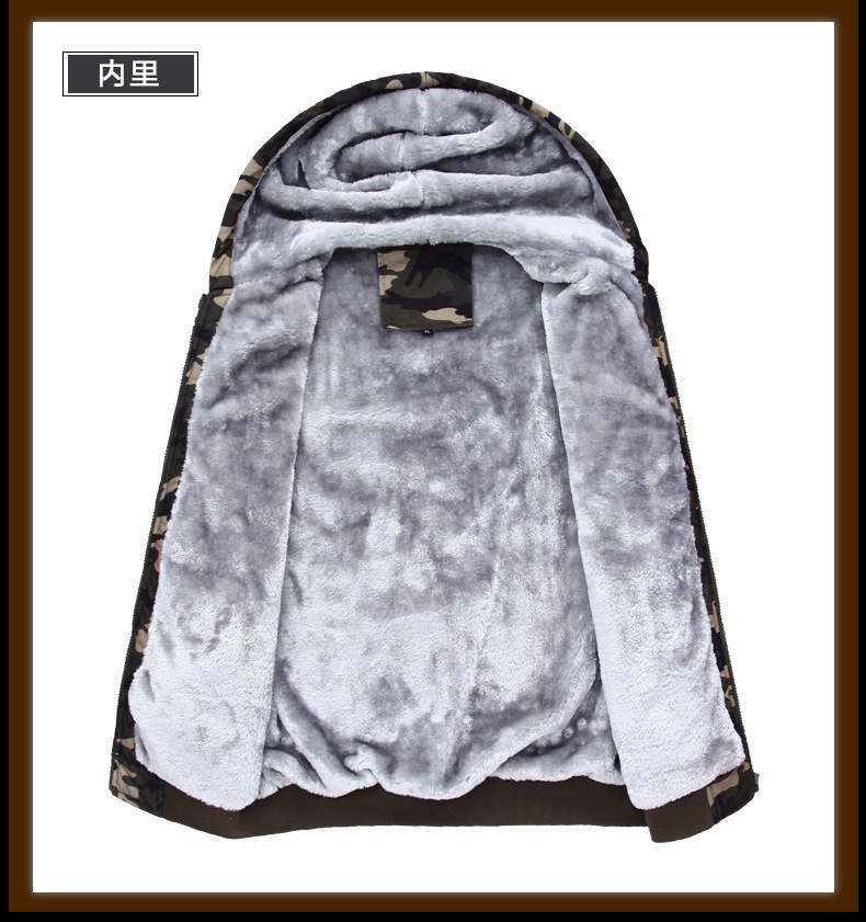 2019 the homme Army Ggreen Camouflage casual brand streetwear thick jacket men funny hoodies homme skull tracksuit coat MMA