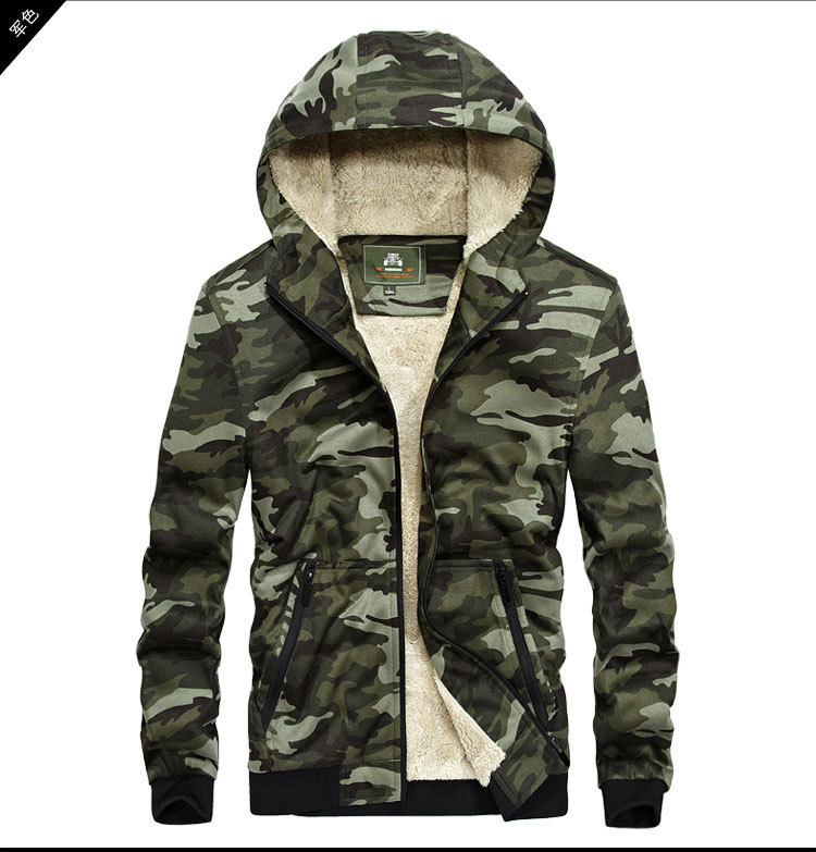Men Hoodies New 2018 Autumn Winter Original Brand AFS JEEP Sweatshirts Healthy Breathable Military Army Camouflage Mens Coats