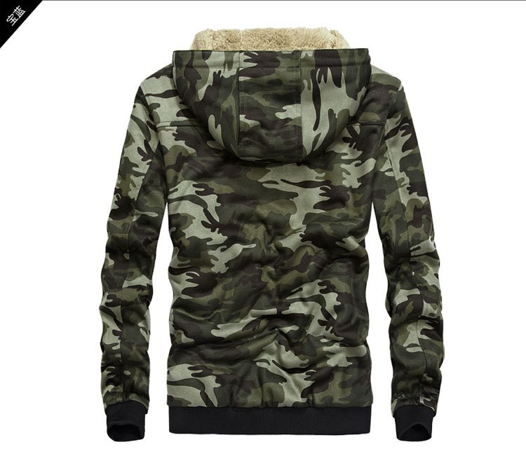 Men Hoodies New 2018 Autumn Winter Original Brand AFS JEEP Sweatshirts Healthy Breathable Military Army Camouflage Mens Coats