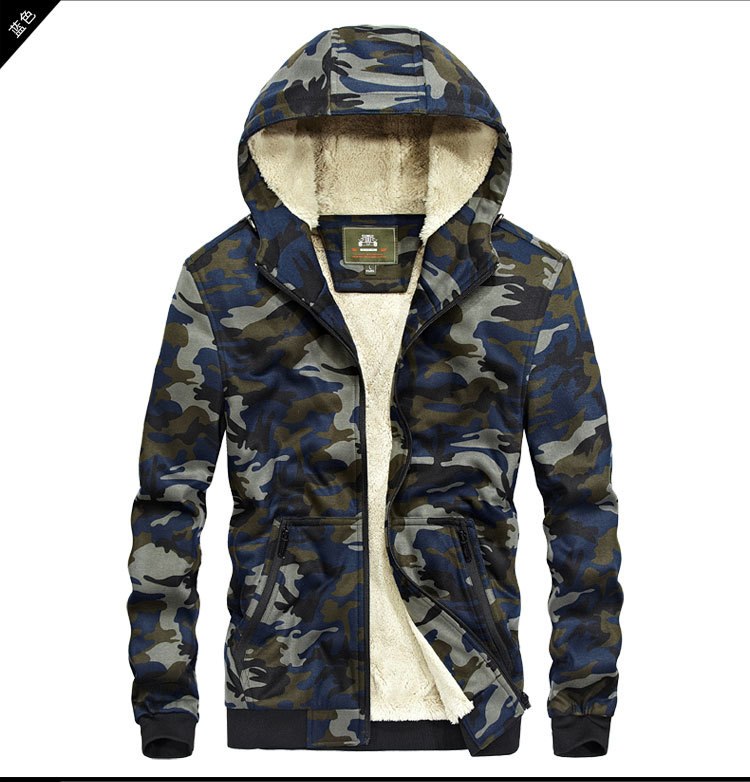 Men Hoodies New 2018 Autumn Winter Original Brand AFS JEEP Sweatshirts Healthy Breathable Military Army Camouflage Mens Coats
