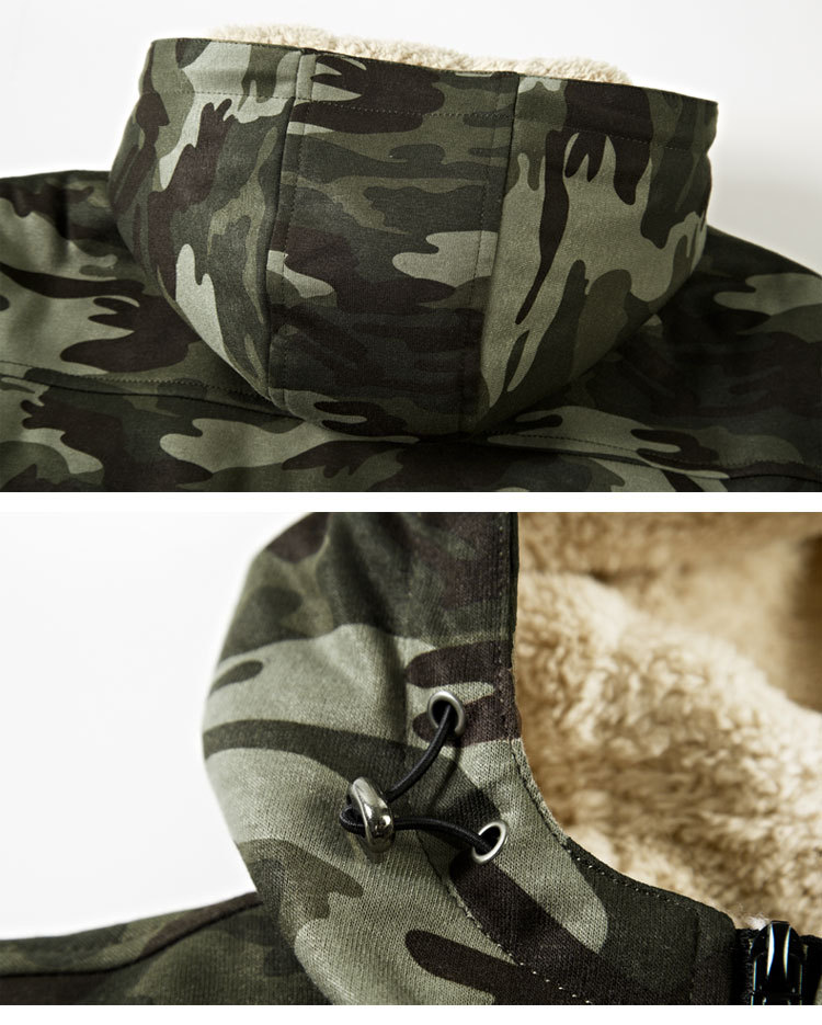 Men Hoodies New 2018 Autumn Winter Original Brand AFS JEEP Sweatshirts Healthy Breathable Military Army Camouflage Mens Coats